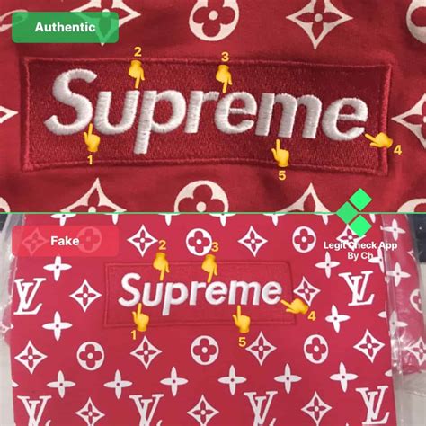 felpa louis vuitton supreme fake|supreme x louis vuitton scam.